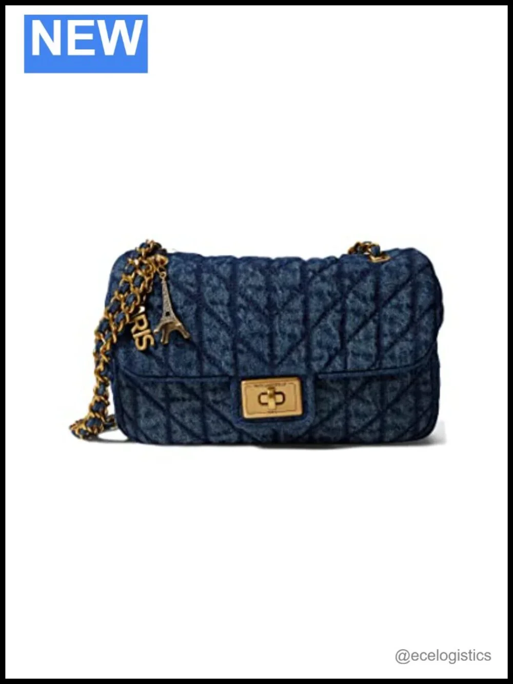 Karl Lagerfeld Agyness Shoulder Bag Leather Satchel